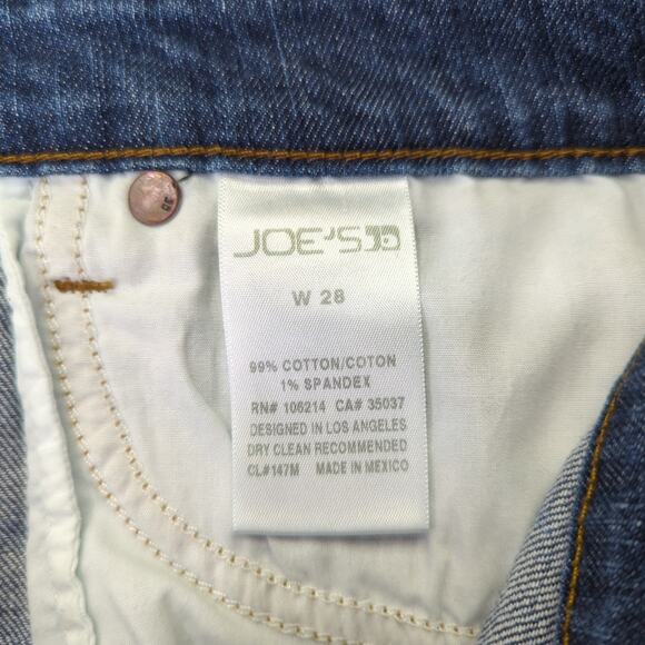 Joe's Jeans‎ Distressed Denim Shorts Women's Size 28 Stretch Amora HJFAMA4750 - Picture 4 of 5